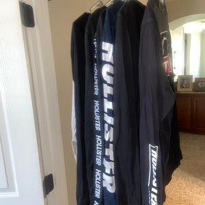 Hollister Long-Sleeve Tees